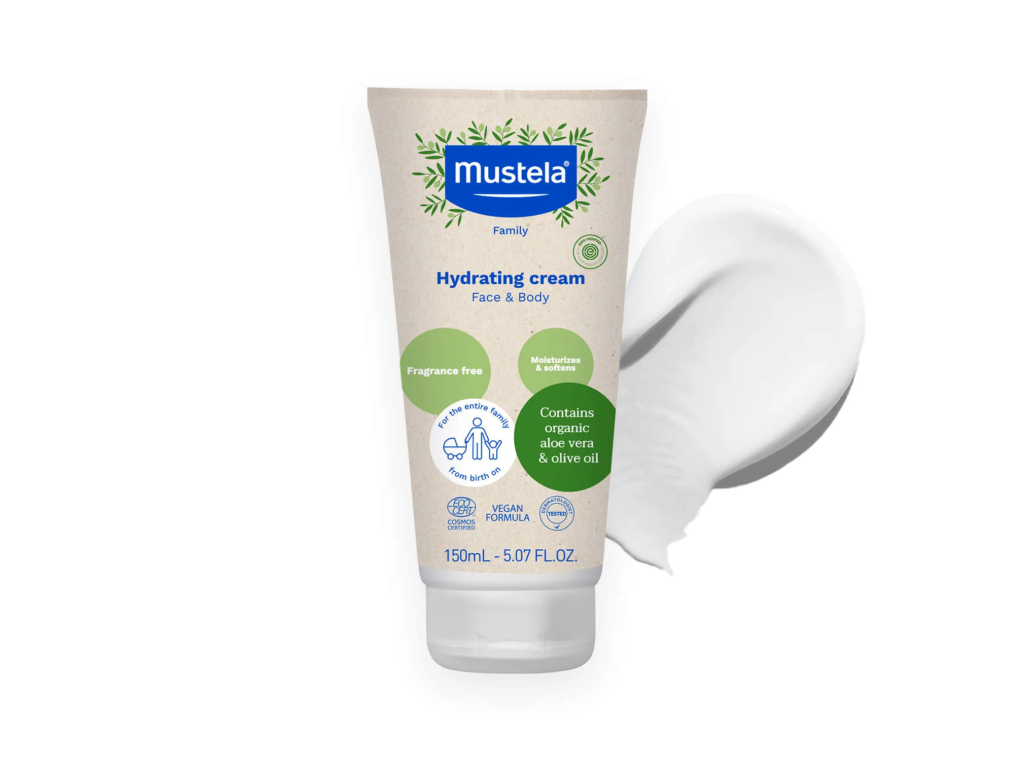 Organic hydrating cream with olive oil and aloe - Image 6